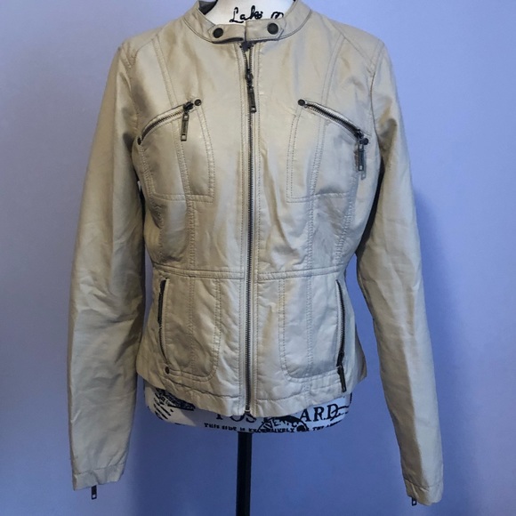 Jou Jou Jackets & Blazers - ⭐️⭐️ Jou Jou Faux Leather Moto Jacket